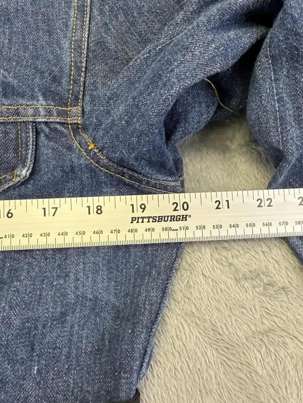 Vintage 80’s Levi’s Orange Tab Denim Jacket Reworked